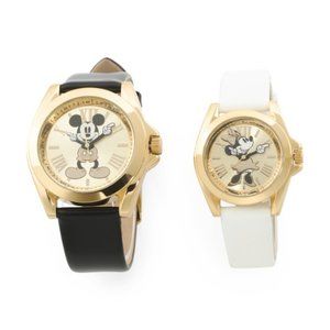 DISNEY His And Hers Mickey & Minnie watches